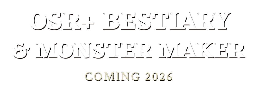 OSR+ Bestiary
